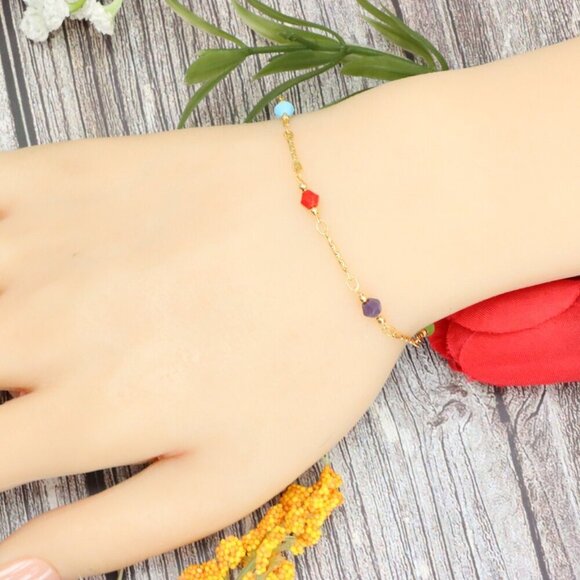 "Trendy Handmade Bracelet – A Stylish Gift for Women & Girls, MAR091551 - Picture 10 of 10